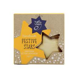 [MW-XSS] Molly Woppy Festive Stars Buttery Shortbread 130g